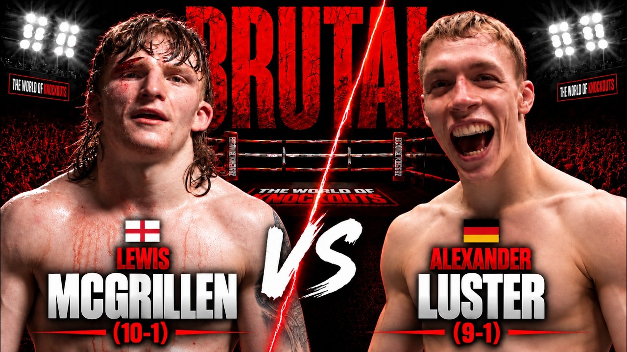 Lewis McGrillen vs Alexander Luster | BAD BLOOD Turned Into BRUTAL MMA CHAOS