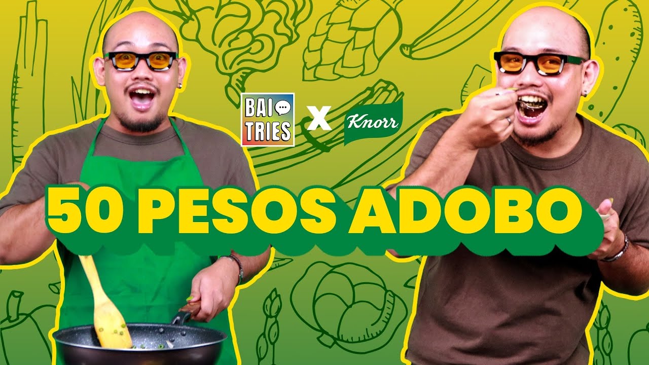 50 Pesos Adobo Challenge | Bai TV