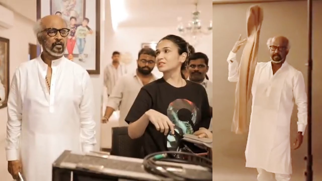 Superstar Rajinikanth Interview Behind The Scenes 🔥 Soundarya Direction Video | Padayappa Rerelease 