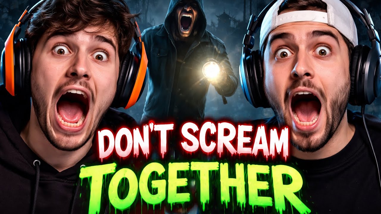 DONT SCREAM TOGETHER WITH THE KUEEN TV!! #dontscream #dontscreamtogether #horror 