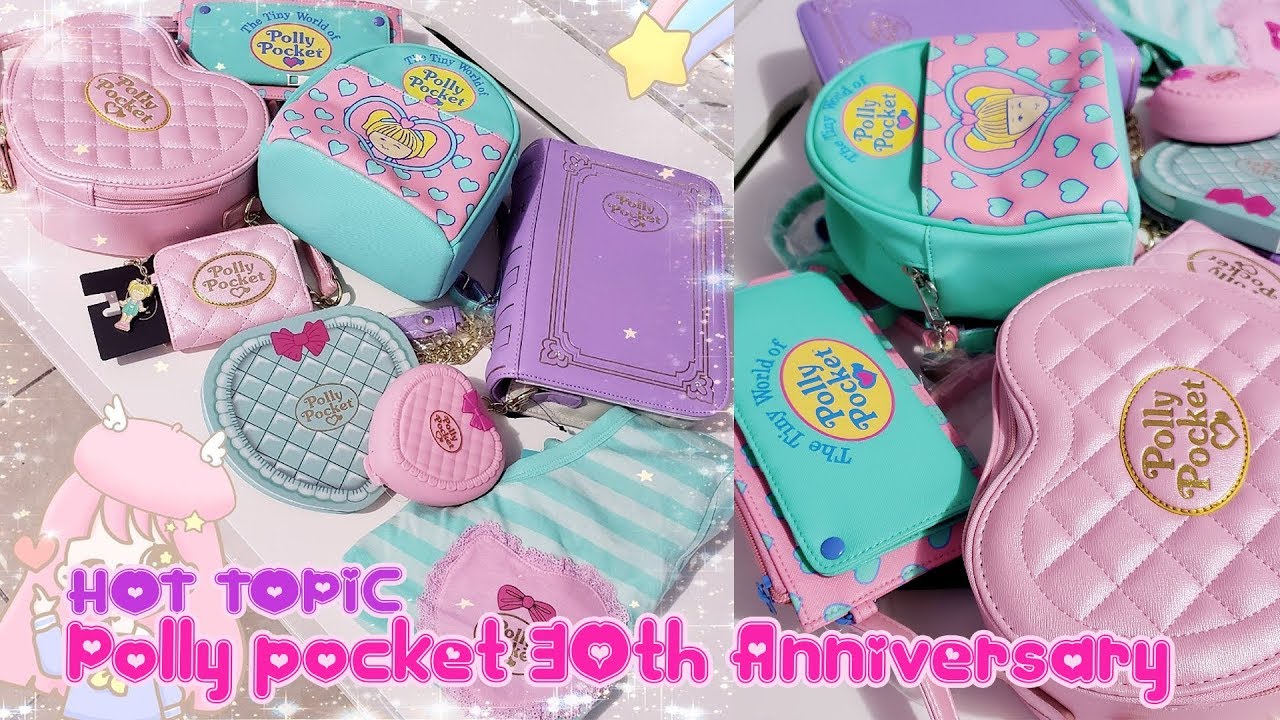 Hot Topic Polly Pocket 30th Anniversary Collection HAUL UNBOXING 🎀Miwako🎀