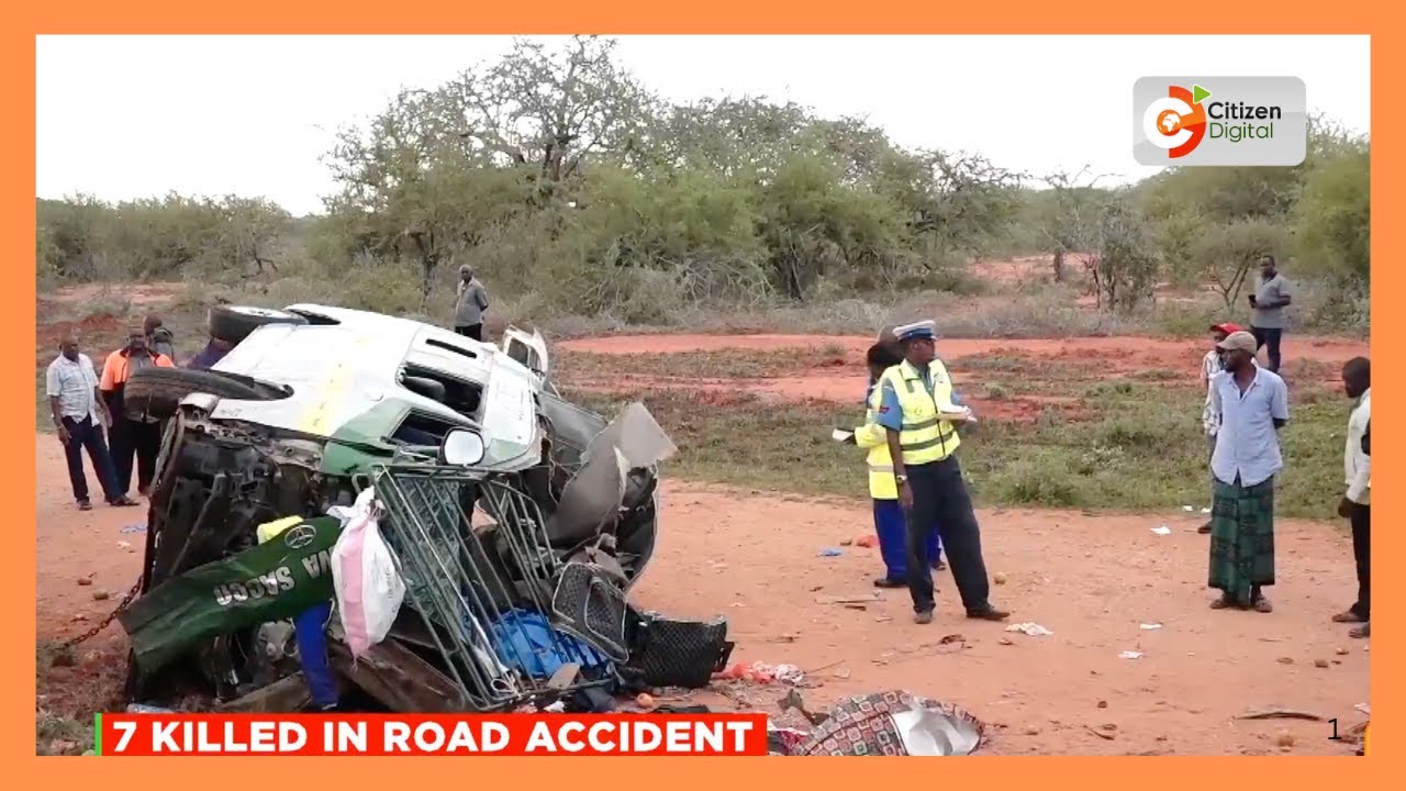 7 people killed in accident on Nairobi-Mombasa highway