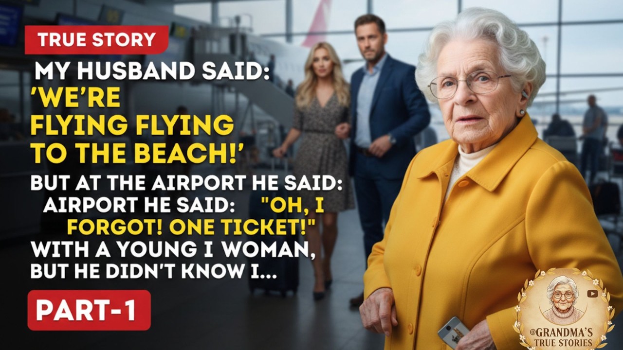 At the Airport, My Husband Said “I Forgot One Ticket”… What I Saw Next Shocked Me | Part 1