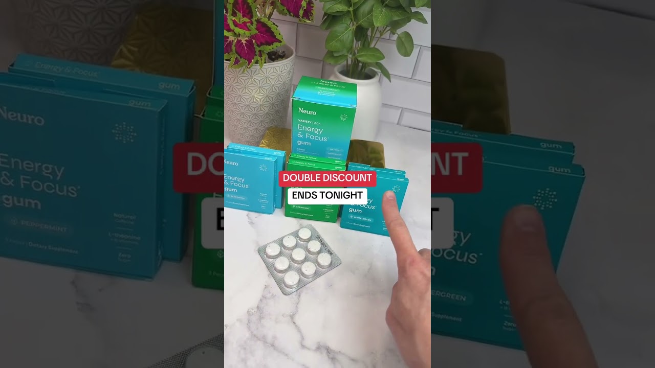 Boost Your Day with Neuro Gum Variety Pack Deal for Women 30+ 