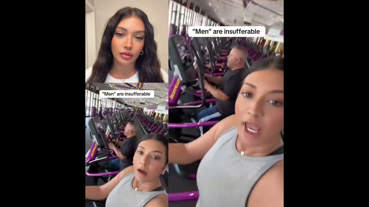 Entitled Woman FILMS Man at the Gym for Using Machine Beside Her 😳