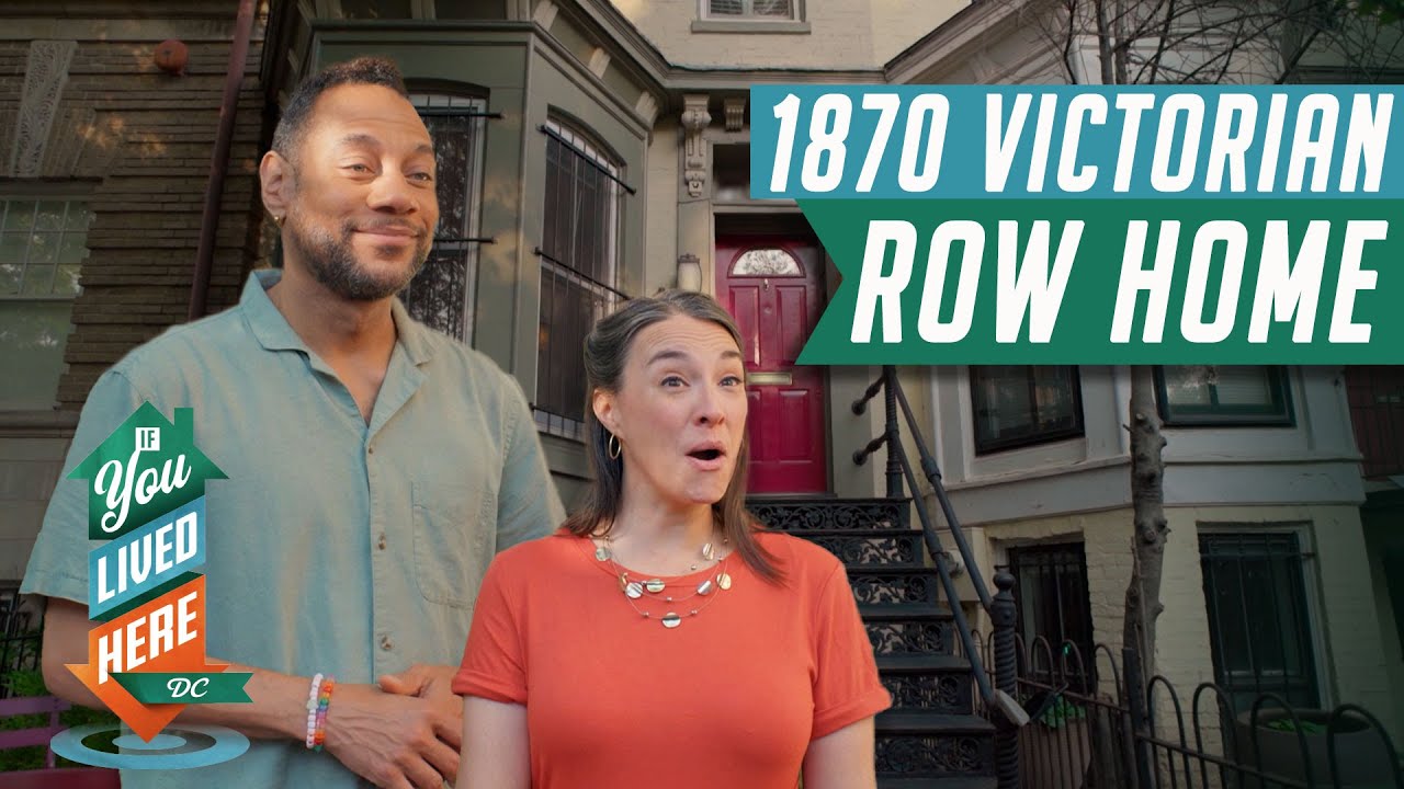 This 1870 Victorian Row Home in Dupont Circle is an 