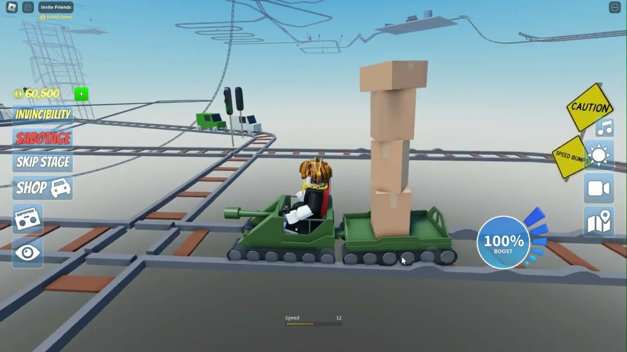 Roblox Cart Ride Delivery Service All Stage (Default Map)