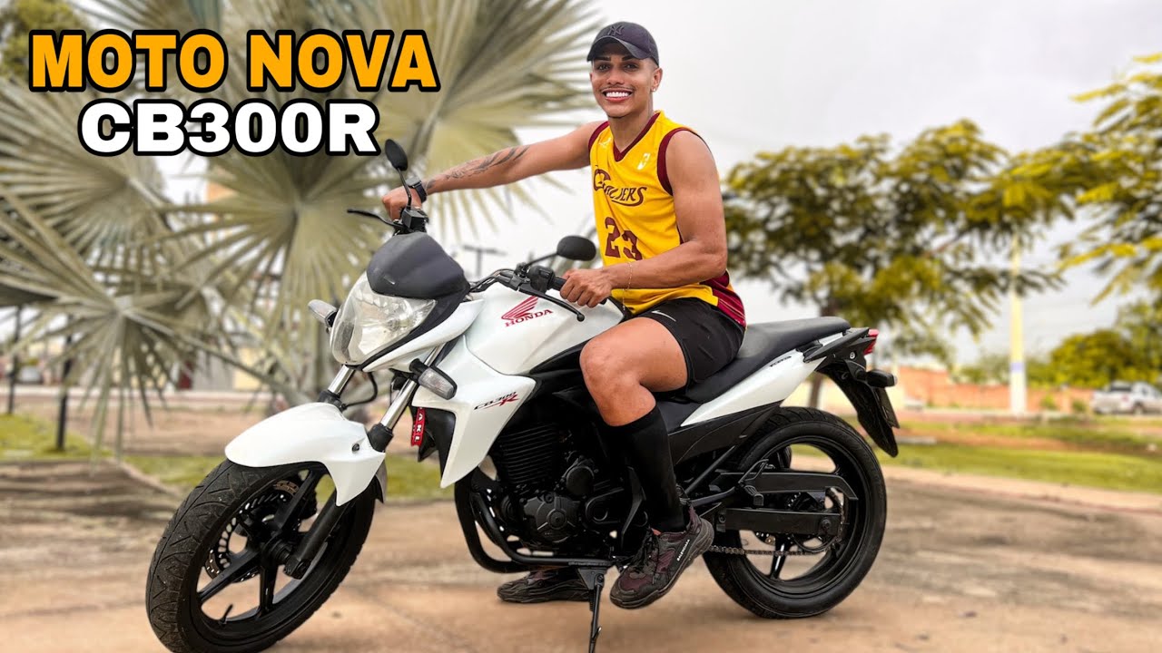 COMPREI MINHA MOTO NOVA  *Honda CB300R*
