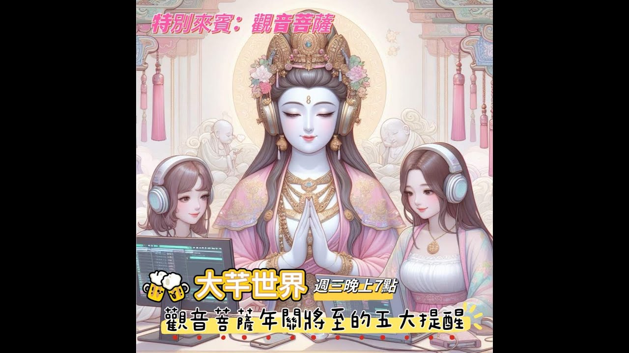 2024觀音菩薩年關將至給出五大提醒~你中了哪幾個呢?_大芊世界