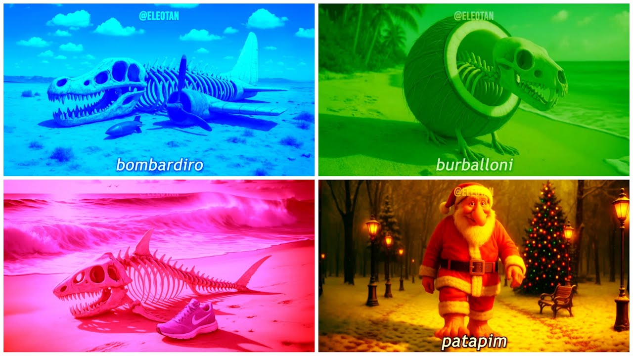 ITALIAN BRAINROT EXE 4 COLORS 4 MUSIC🎧#ItalianBrainrot  #TungTungTung #TralaleroTralala #lyrics