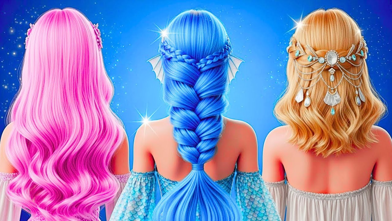 Как стать русалкой в реальной жизни! 🧜‍♀️ Полное преображение ✨