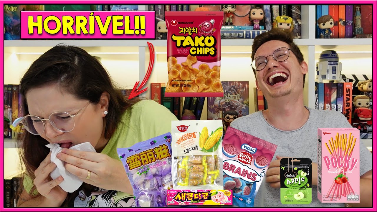 PROVANDO DOCES JAPONESES E COREANOS 🍬