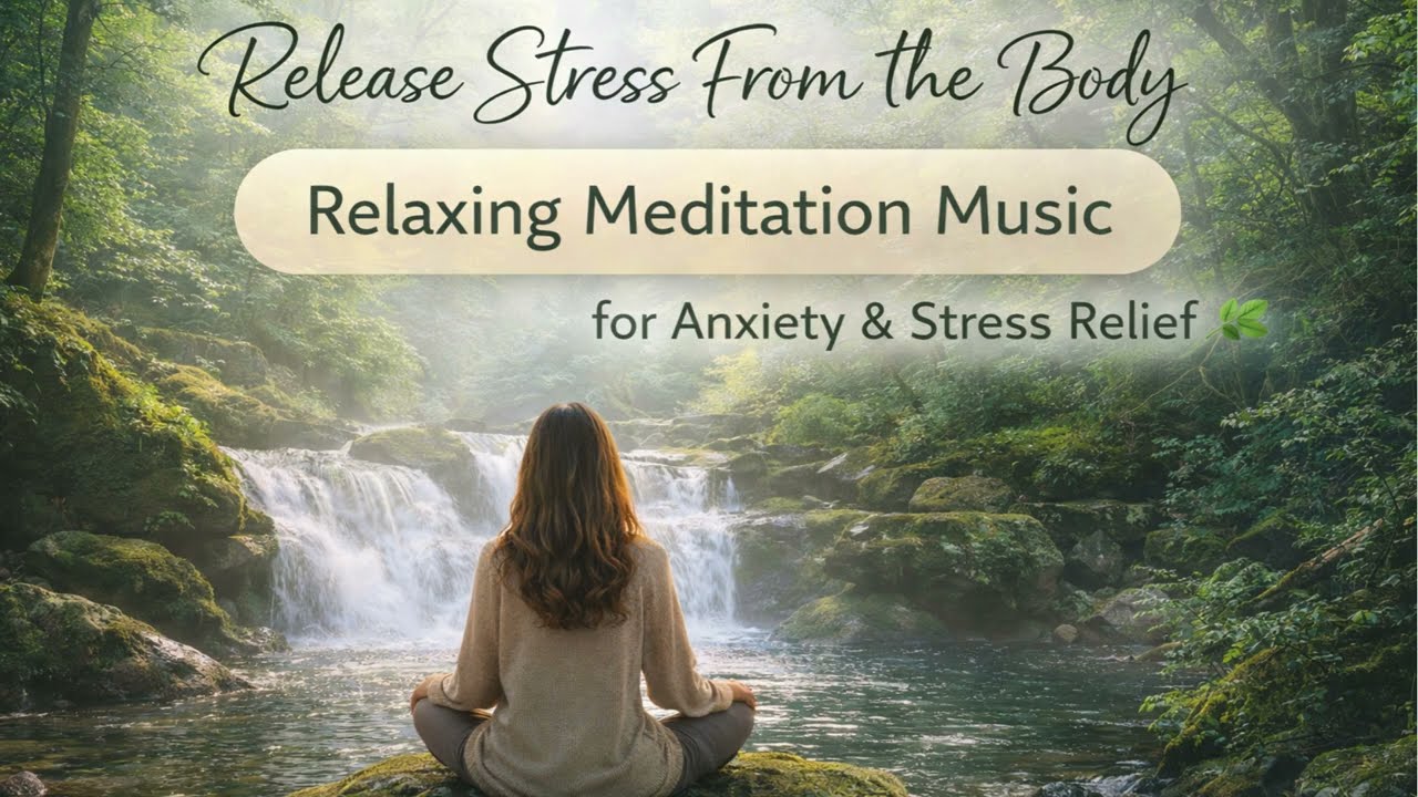 Release Stress from the Body 🌿 Relaxing Meditation Music for Anxiety & Stress Relief