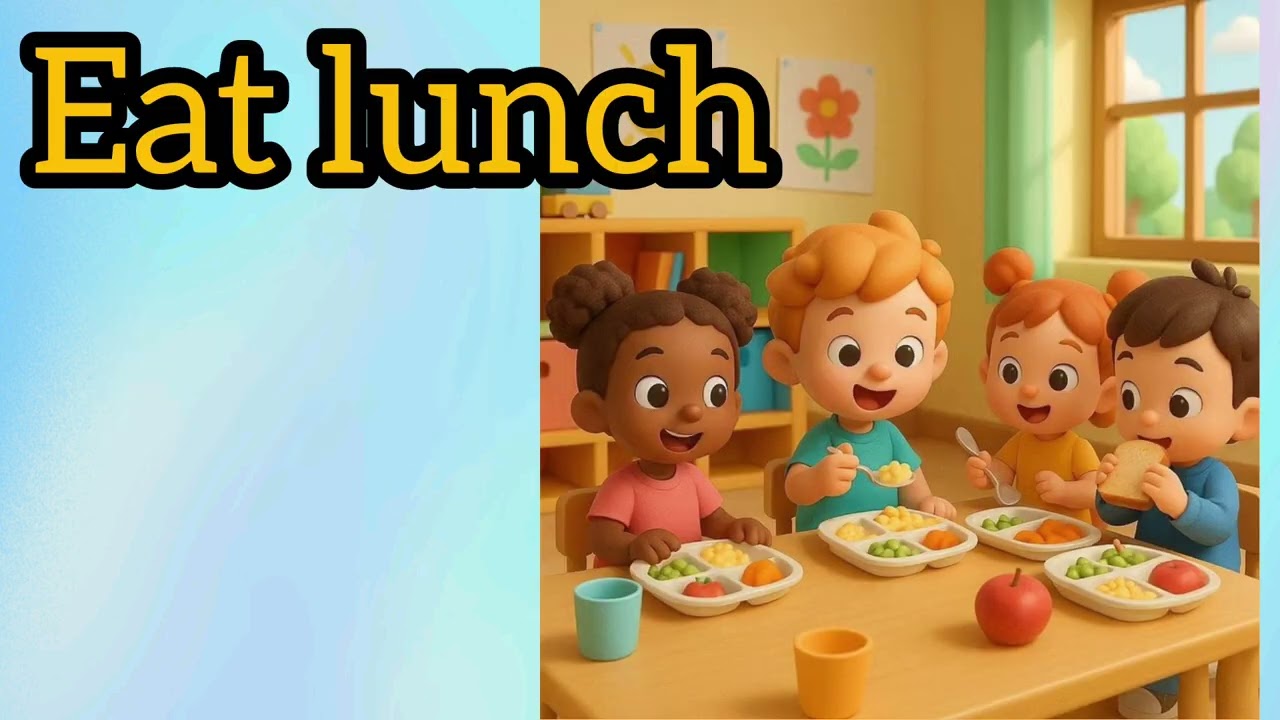 Daily Routine for Kids | Learn Daily Activities in English