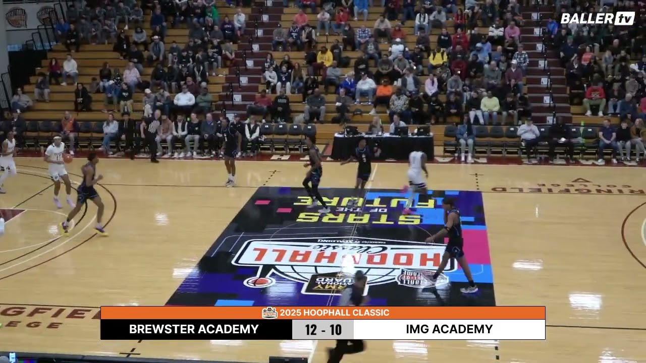 No. 17 Brewster Academy Shocks No. 1 IMG Academy | Full Game – 2025 Hoophall Classic