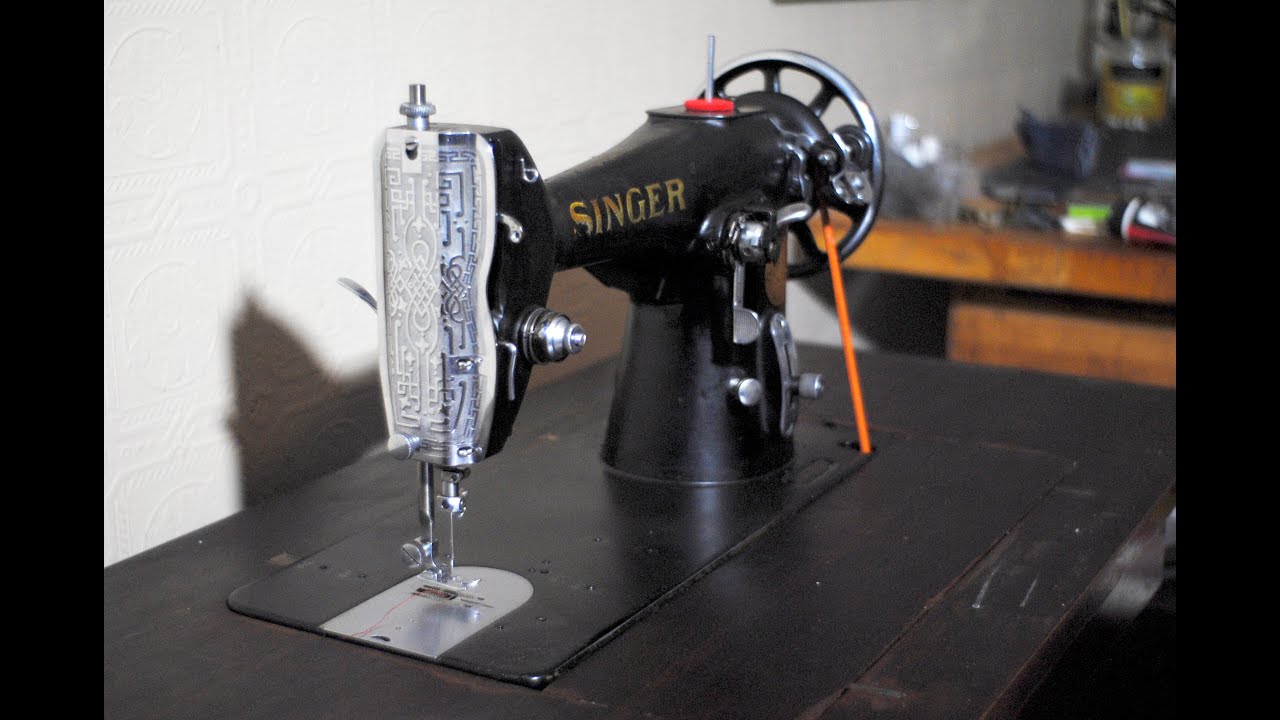 Vintage Singer 206K Restoration Part #5: Final Demonstration on Denim
