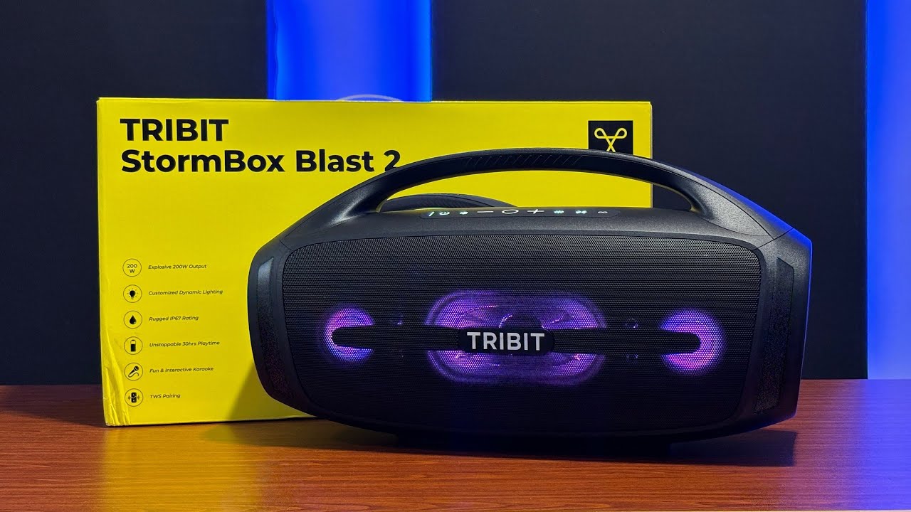 Новинка 2024 Tribit BLAST 2 обзор StormBox