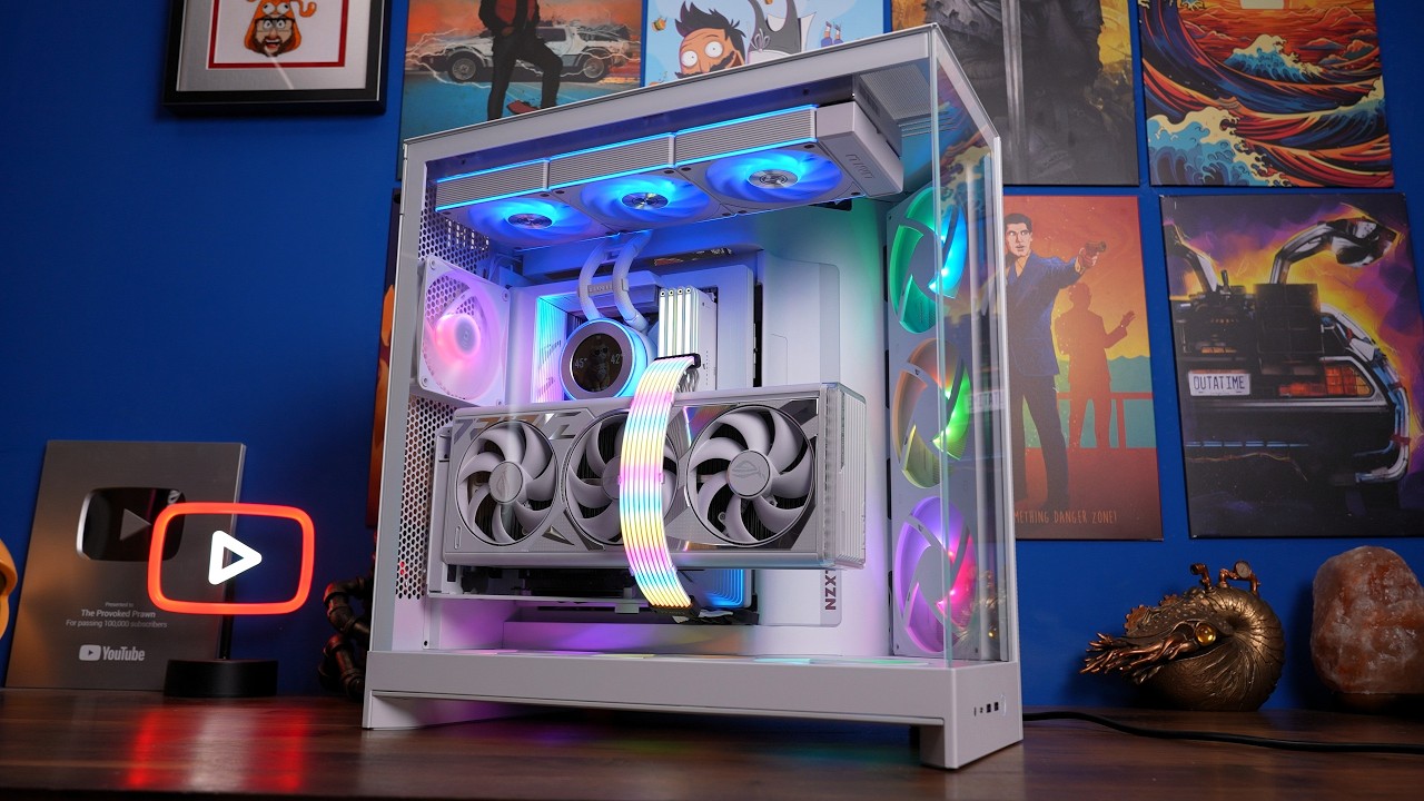 How to vertically mount GPU in NZXT H9 Flow 2025