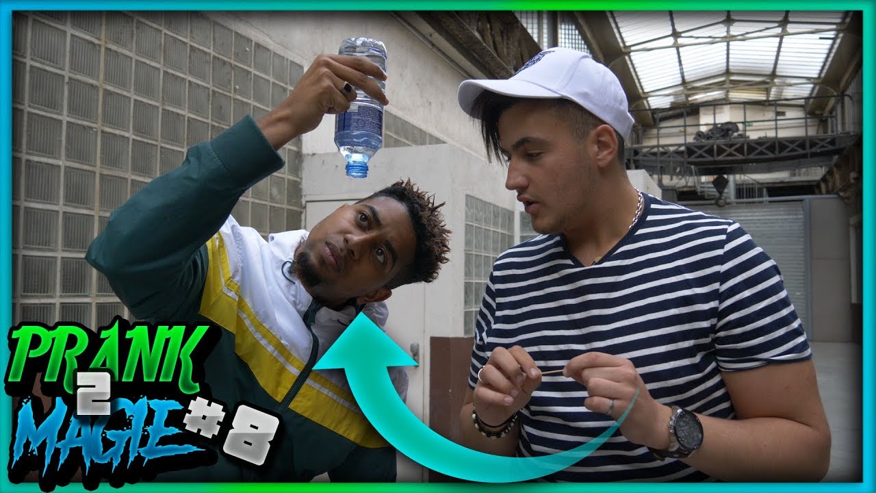 FAIRE LÉVITER DE L'EAU - PRANK DE MAGIE #8 - KADER BUENO