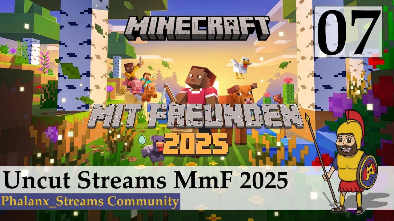 MINECRAFT mit Freunden 2025 - Kupferkammer mit gro&szlig;em Armor Trim Fail - Tag 7 (Deutsch/Uncut)