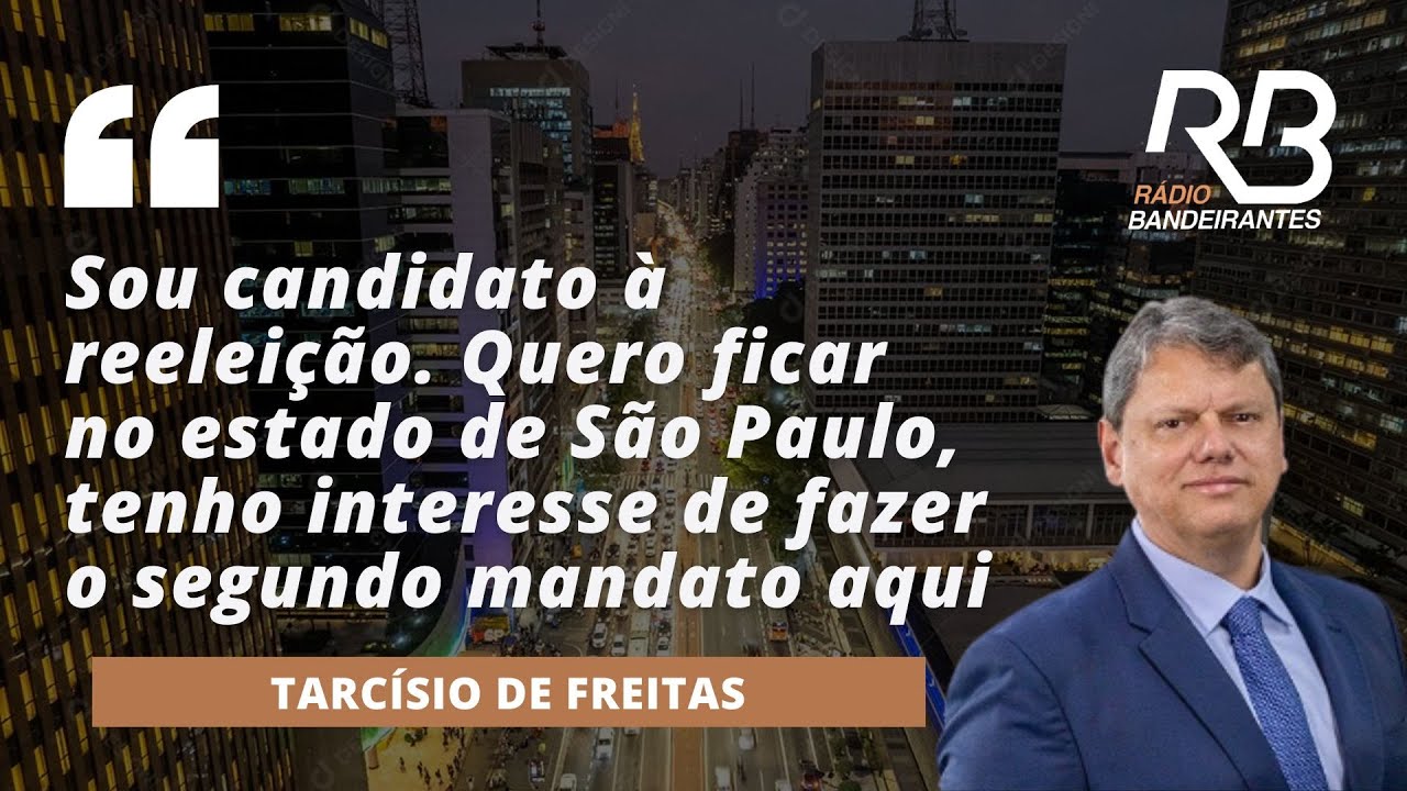 Entrevista com o Governador de São Paulo, Tarcísio de Freitas | Jornal Gente