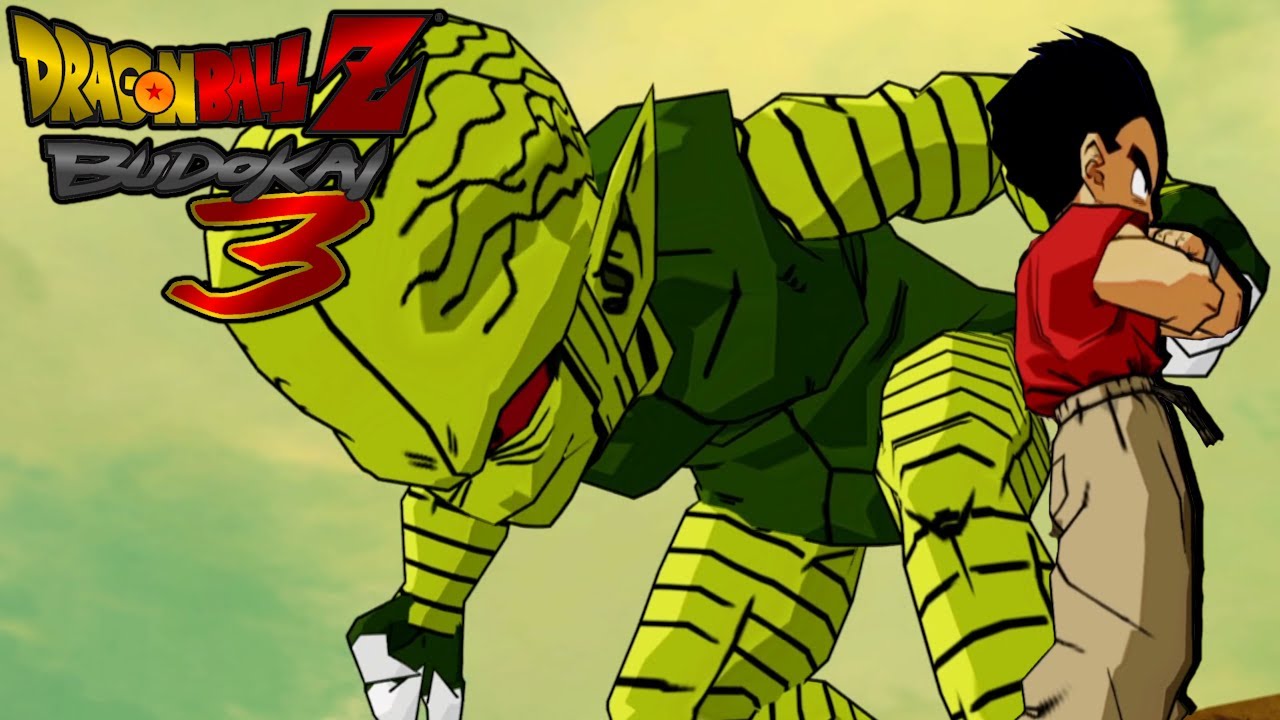 Dragon Ball Z Budokai 3 Krillin (Majin Buu Saga) vs Saibamen