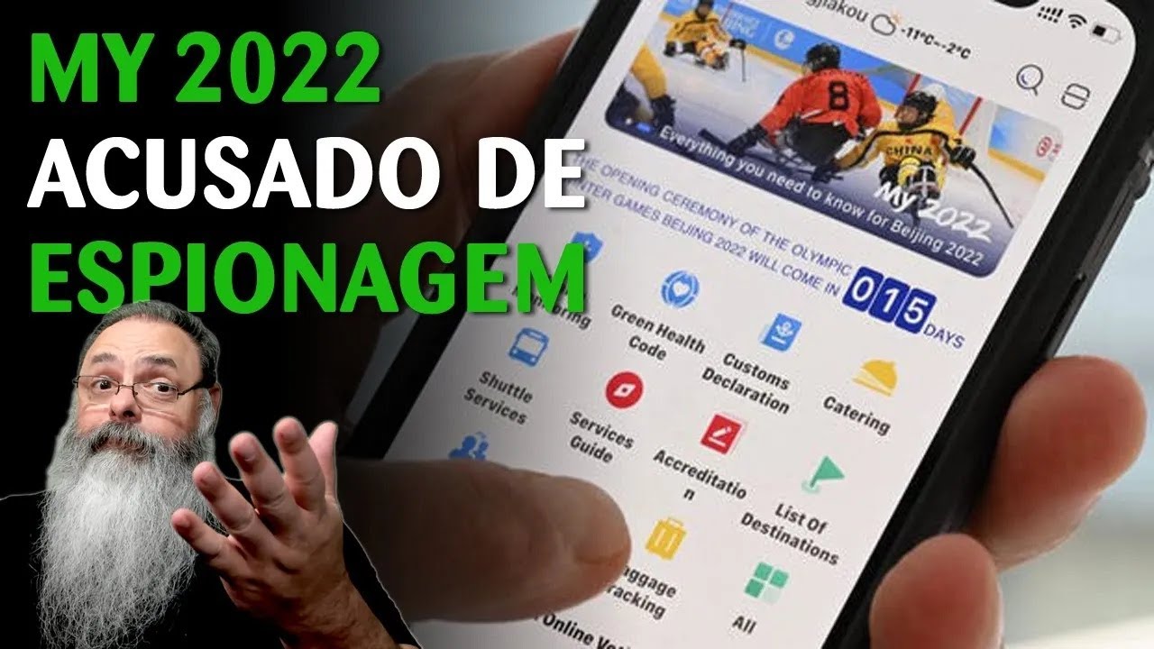 Aplicativo My 2022 desenvolvido para olimpíada de Pequin é acusado de fazer espionagem #30-01-2022#