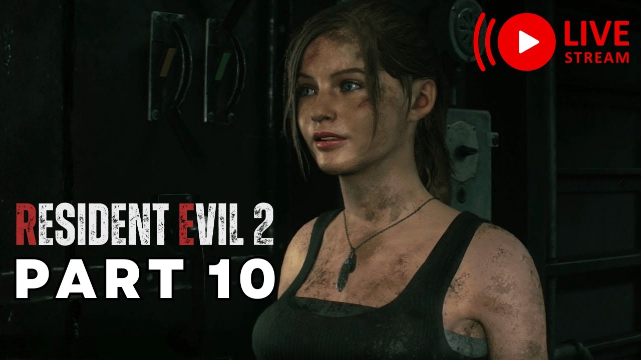 Final Escape 🔥Claire vs Nightmare! 💀 | RESIDENT EVIL 2 Horror - Live 🔴