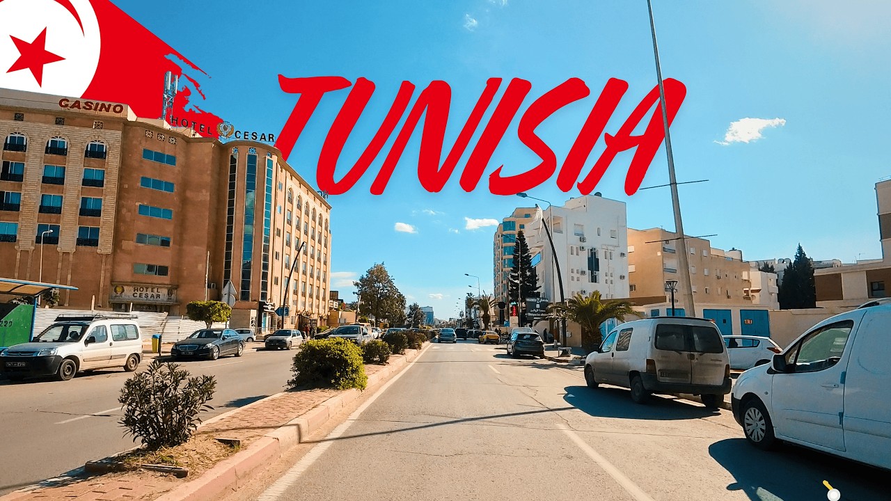 2:37 PM Drive in Sousse ☀️ | Relaxing Lofi Ride | Tunisia 🇹🇳 4K