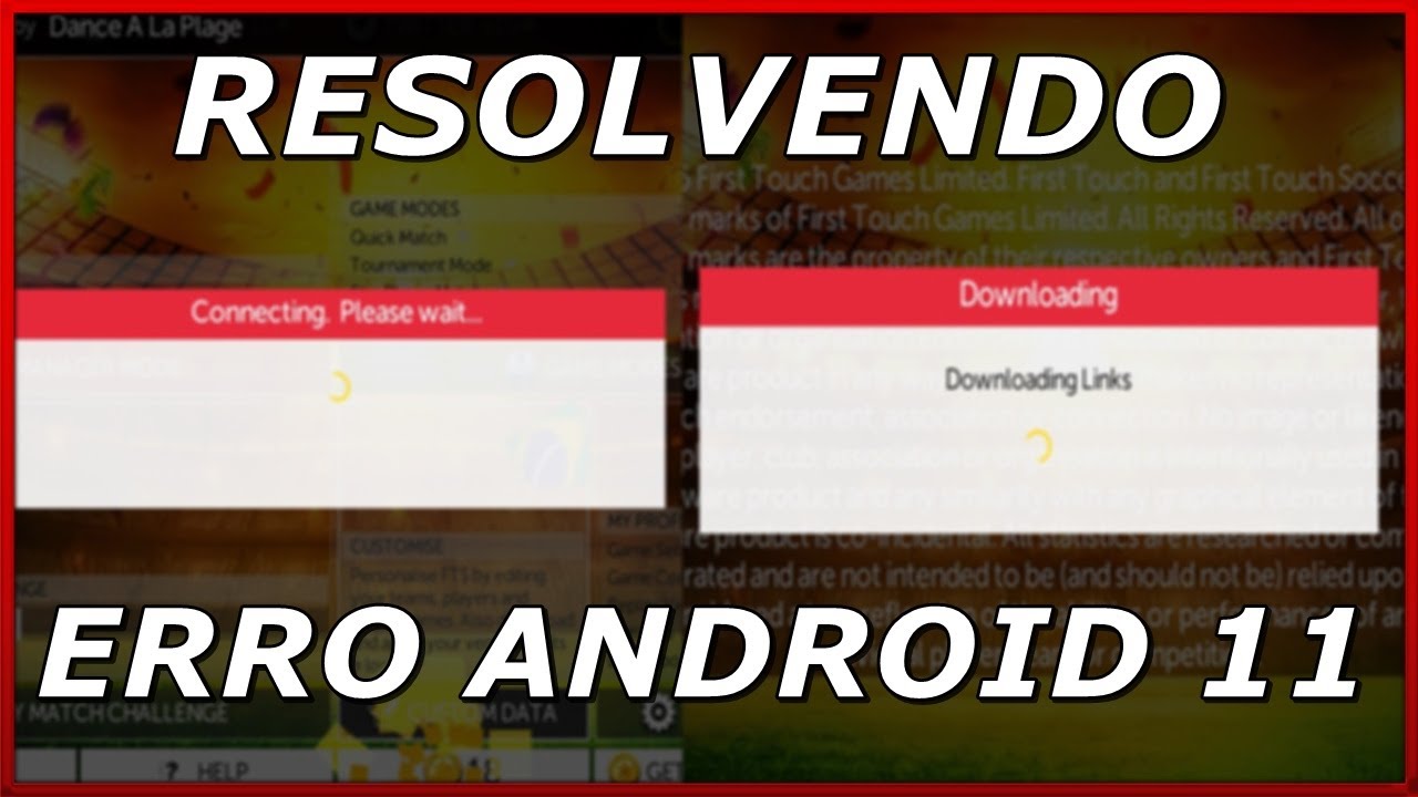 RESOLVENDO O ERRO DE INSTALAÇÃO, FTS ANDROID 11/12