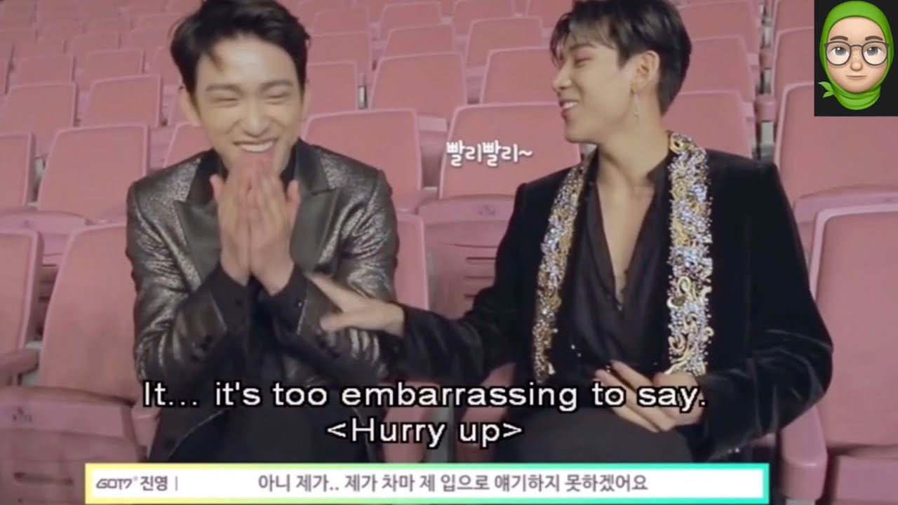 GOT7 jinyoung and bambam kind of relationship we can’t understand