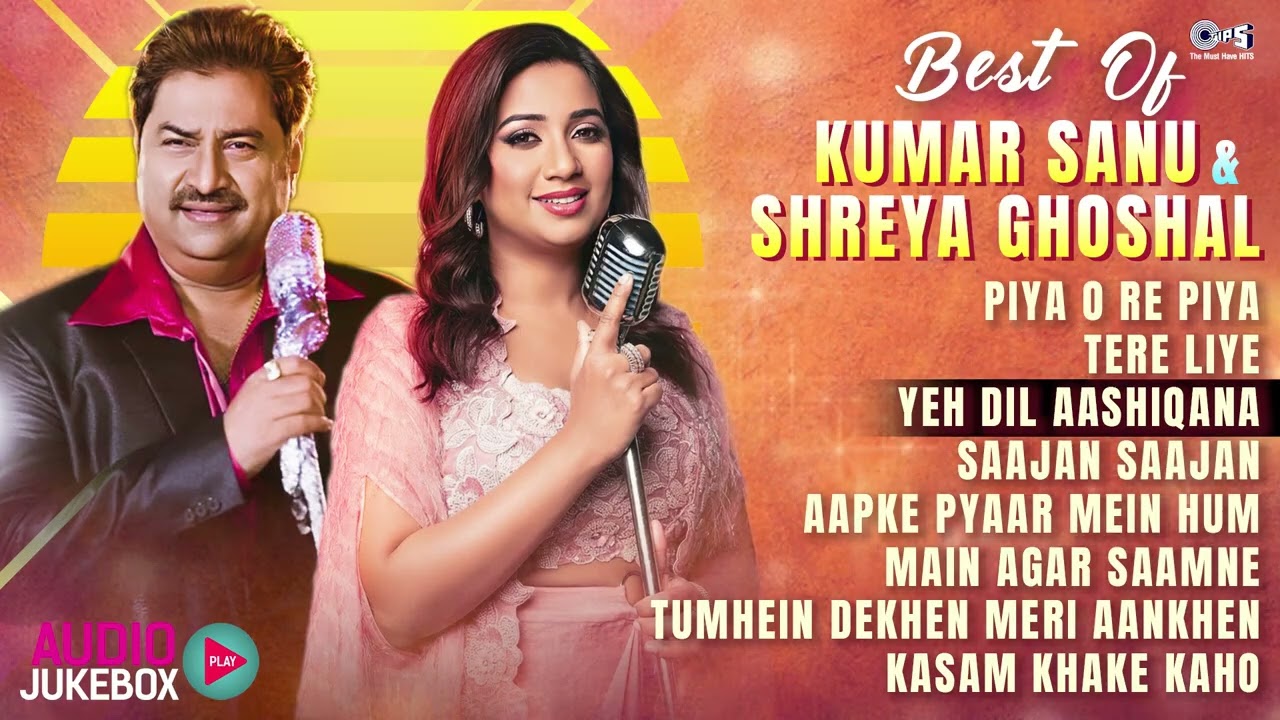 Best of Kumar Sanu & Shreya Ghoshal | 90's Romantic Songs | Purane Sadabahar Gaane | Love Songs