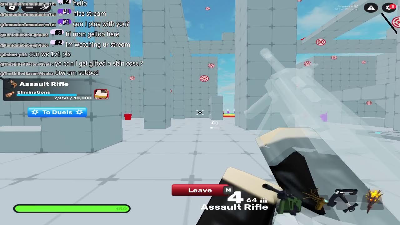 🔴Rivals Live (Part-6)🔴| ROBLOX |