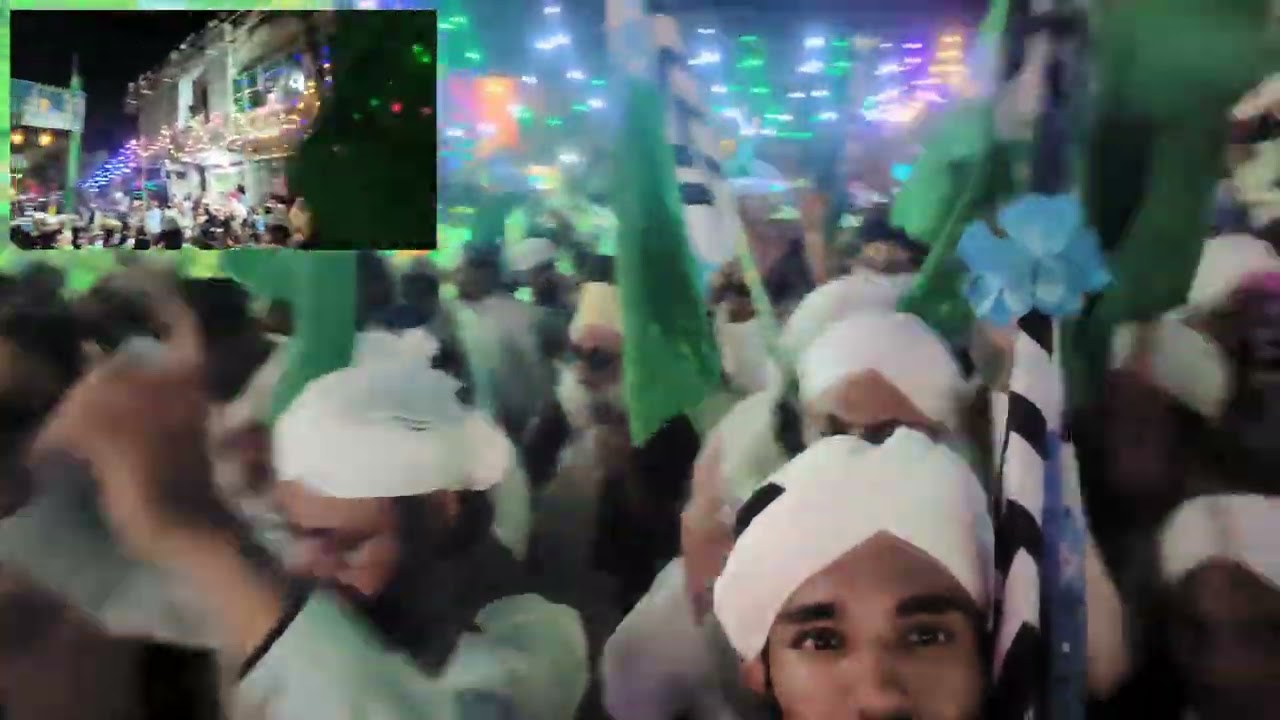 world biggest 2 Juloos e milad | Dawateislami Modasa Juloos 2024 | Eid e Milad Juloos 2024 | #viral