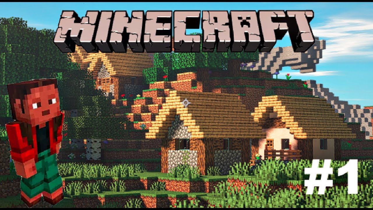 minecraft survival -دسمان کردەوە بەمانکرافت - part1