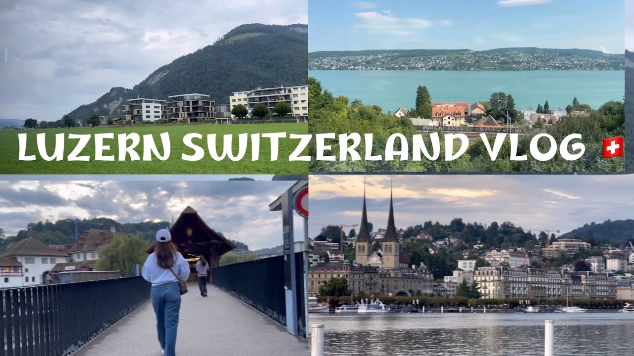 Знакомство с Люцерном (Luzern), Швейцария, день 1
