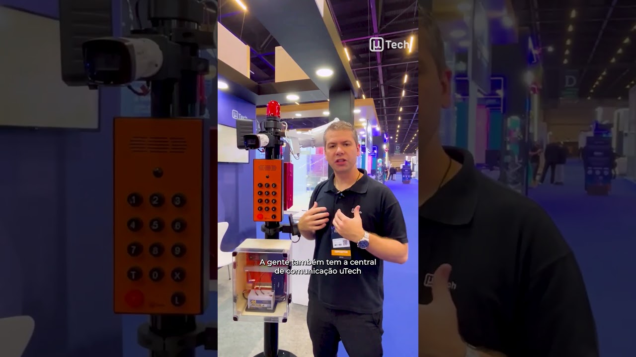 Intercom Industrial IP SIP ONVIF - Intercomunicador uTech