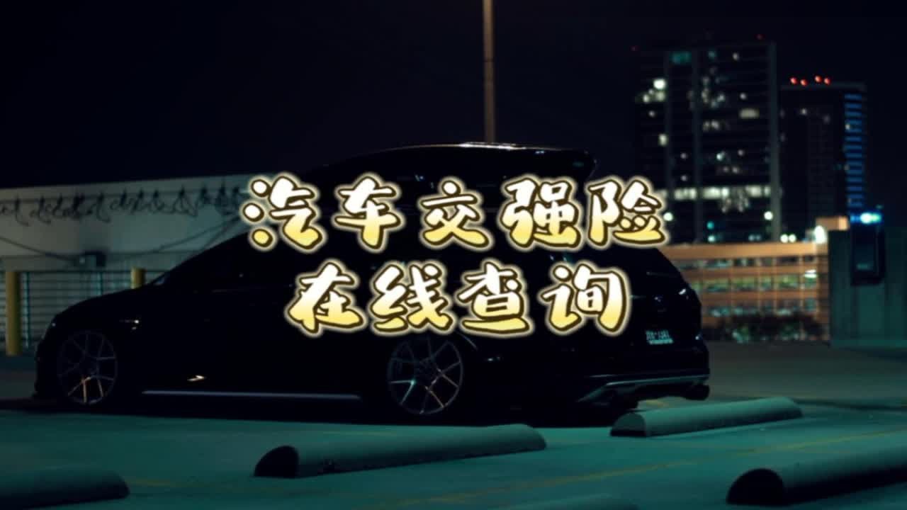 汽车交强险在线查询，车险交强险电子保单查询方式