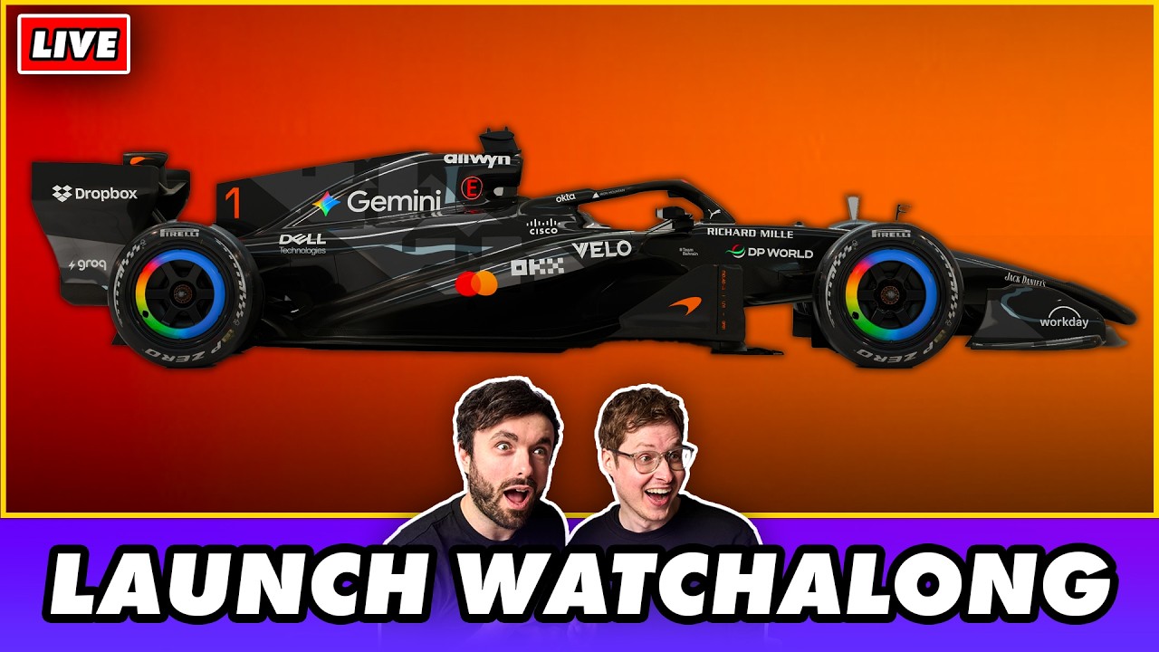 2026 McLaren F1 Car Launch - Live Watchalong
