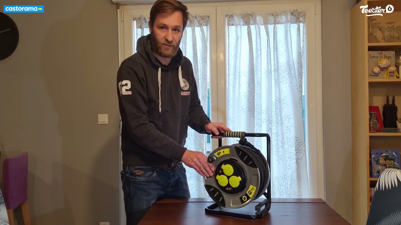 Avis Consommateur : Enrouleur de chantier Diall H07RNF 3G2 5mm² 30m | Castorama