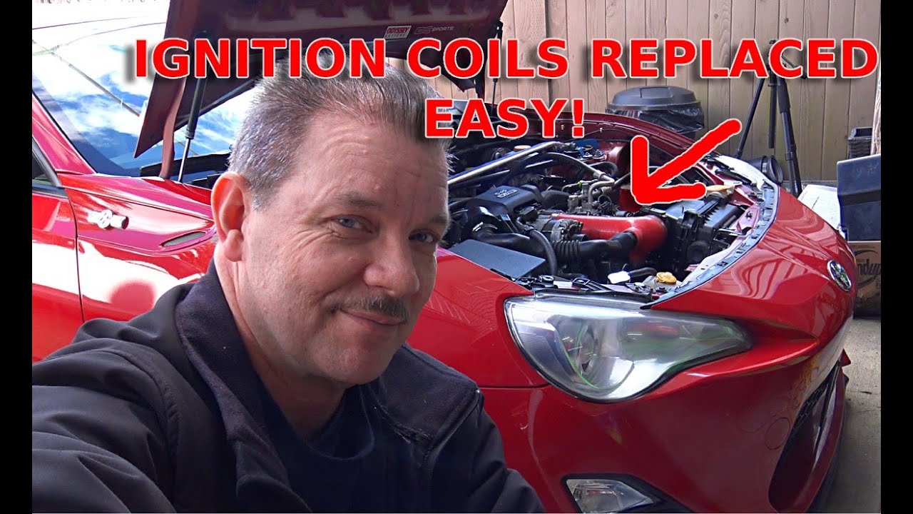 DIY  Scion FRS ignition coils replaced code PO302