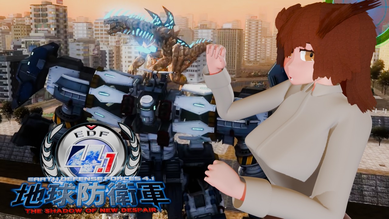 【地球防衛軍4.1】絶滅危惧ⅠA類「人類」4.1 #6【Vtuber】