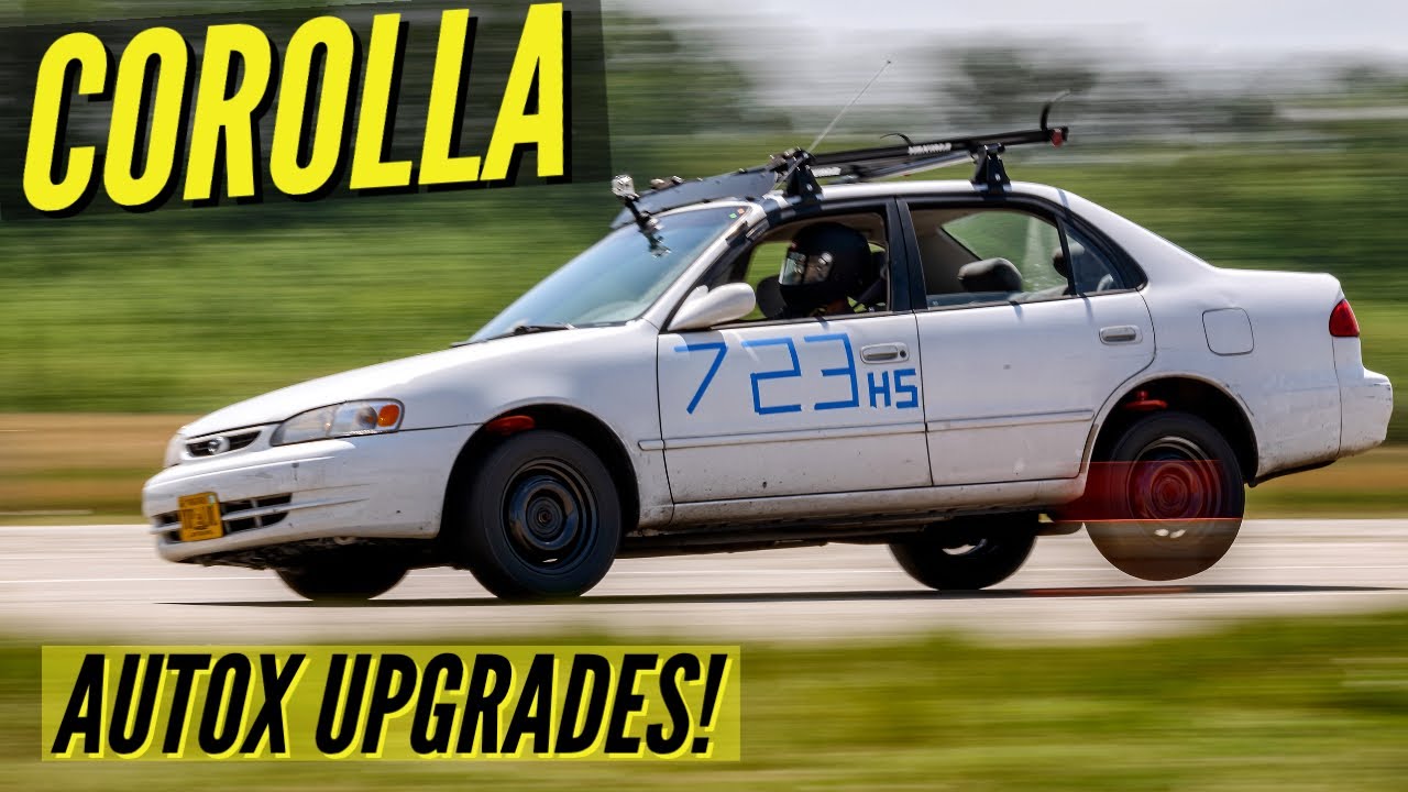 Budget Corolla Autocross / Track Build | Improving FWD car handling