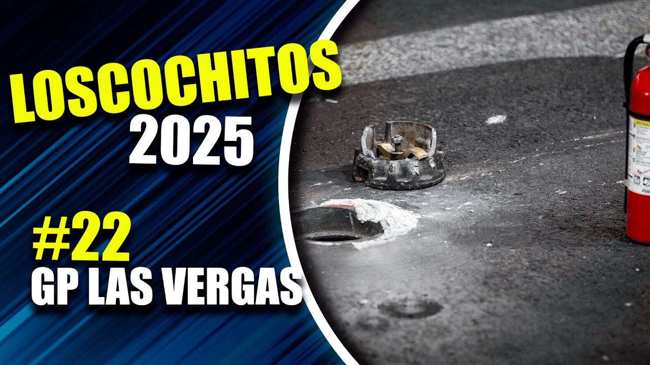 #LOSCOCHITOS 22 - EL GP LAS VEGAS ES EL PECADO DE LA F1 - MATEMÁTICAS MURCIANAS Y TSUNODA GANA ESTO.
