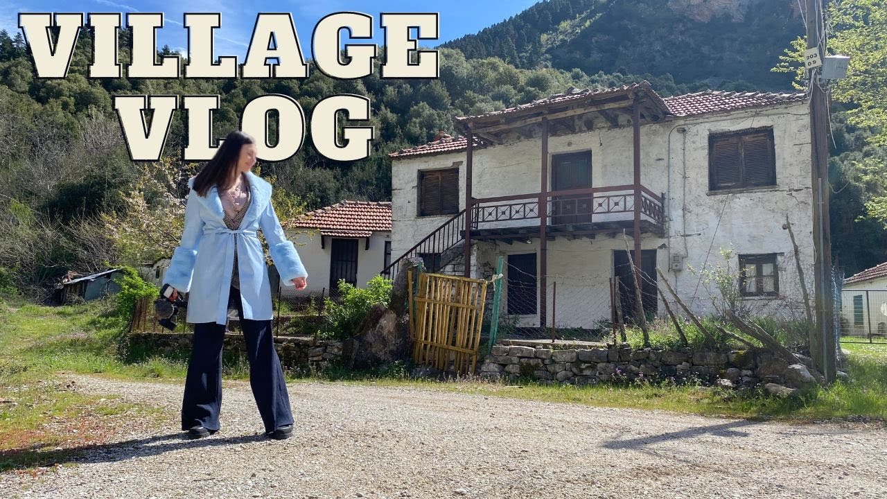 Χωριό, αρνί και μπουκλωτό μαλλί | Vlog