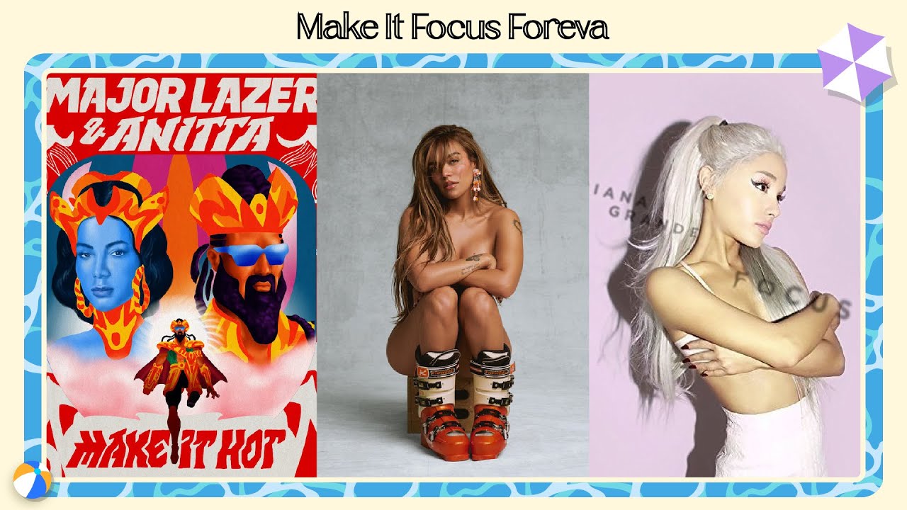 Ariana Grande, Anitta, Karol G & Major Lazer - Make It Focus Foreva (Mashup Visualizer)