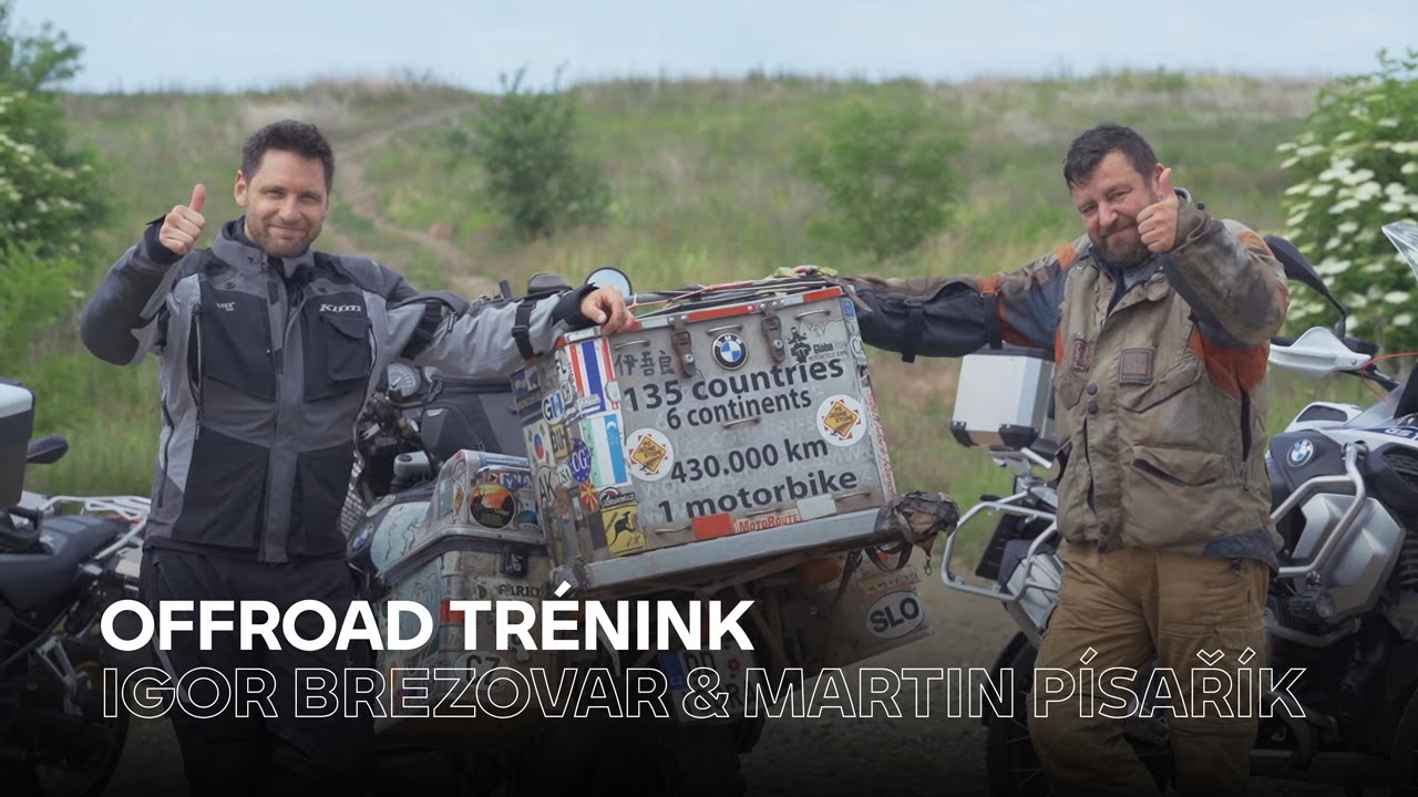 Martin Písařík a Igor Brezovar si vyzkoušeli náš offroad trénink