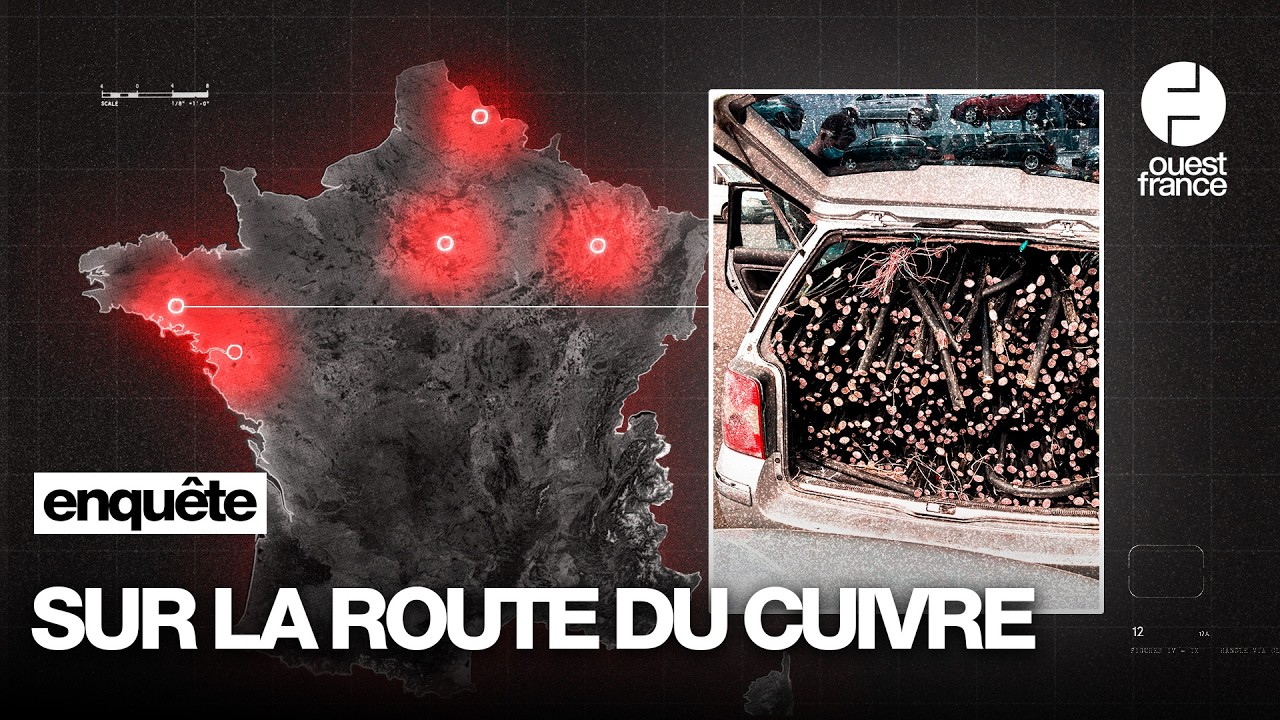 Sur la route de nos câbles en cuivre volés (enquête)