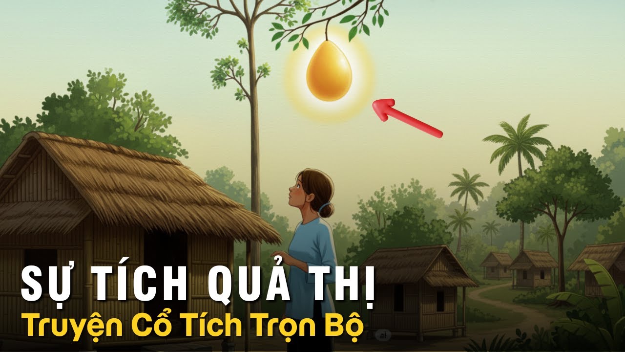 Sự Tích Quả Thị – Truyện Cổ Tích Việt Nam Về Cô Gái Bước Ra Từ Quả Thị