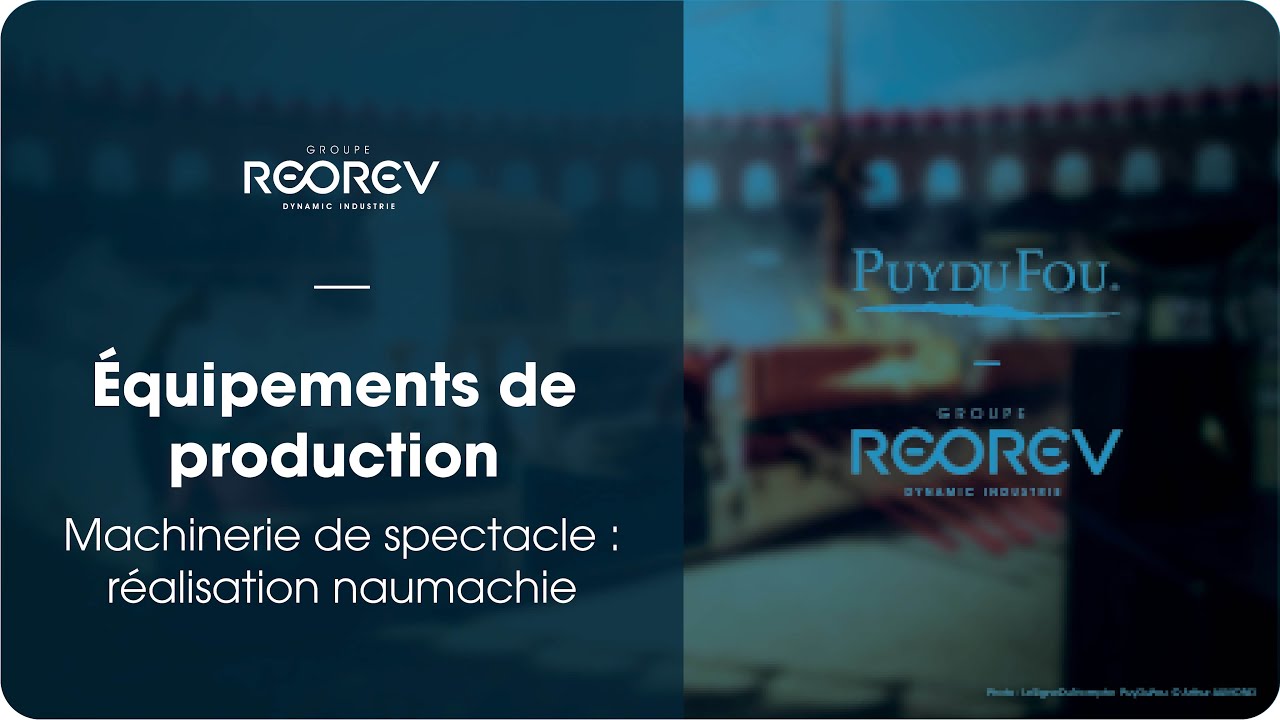 Réalisation d'une machinerie pour le Puy du Fou [Nouveau spectacle : Le Signe du Triomphe]